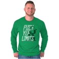 thumbnail image 5 of Popeye The Sailor Man Push Yer Limits Long Sleeve TShirt Men Women Brisco Brands S, 5 of 6