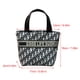 thumbnail image 2 of Bolso de lona de gran capacidad, moderno, cómodo, con asa para maquillaje, cosméticos, bolsa de almuerzo para mujer, tamaño S, tipo 1, 2 of 2