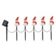 thumbnail image 4 of Luces navideñas para caminos Strade Fareast Limited decoración navideña alimentadas por energía solar al rojo, 4 of 8