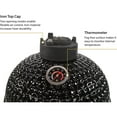 thumbnail image 2 of VESSILS 13 Inch Kamado BBQ Charcoal Grill with Built In Thermometer, Black, 2 of 6