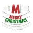 thumbnail image 3 of Luoshdecor Merry Christmas Banner ,Paper Glitter Merry Christmas Snowflakes Banner Xmas Gift for Holiday Party Home Fireplace Decor 118 in, 3 of 6