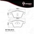 thumbnail image 1 of Balata Garanti Para Audi Allroad Quattro 2003 - 2005 (Garanti), 1 of 2