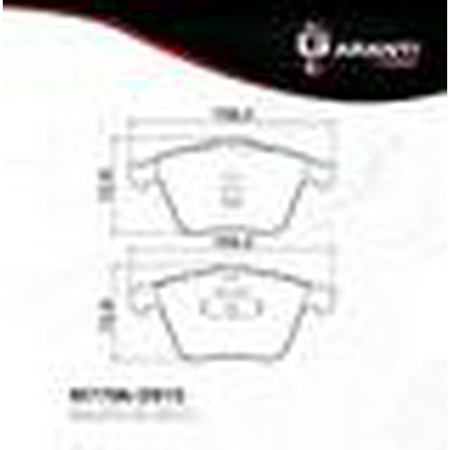 Balata Garanti Para Audi Allroad Quattro 2003 - 2005 (Garanti)