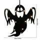 thumbnail image 3 of Lámpara colgante de Halloween Decoración de luces góticas de madera para fiesta de club (fantasma), 3 of 3