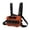 Orange, variant on Yihuala Fishing Vest Adjustable Shoulder Bag Outdoor Fishing Vest Chest Pack Breathable Fishing Tackle Backpack Enduring