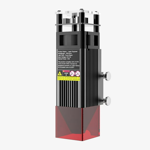 Creality 10W Laser Engraver Module Kit 0.06mm High-Precision Engraving Compatible with Ender 3 S1 Plus/Ender 3 S1 Pro/Ender 3 Max Neo