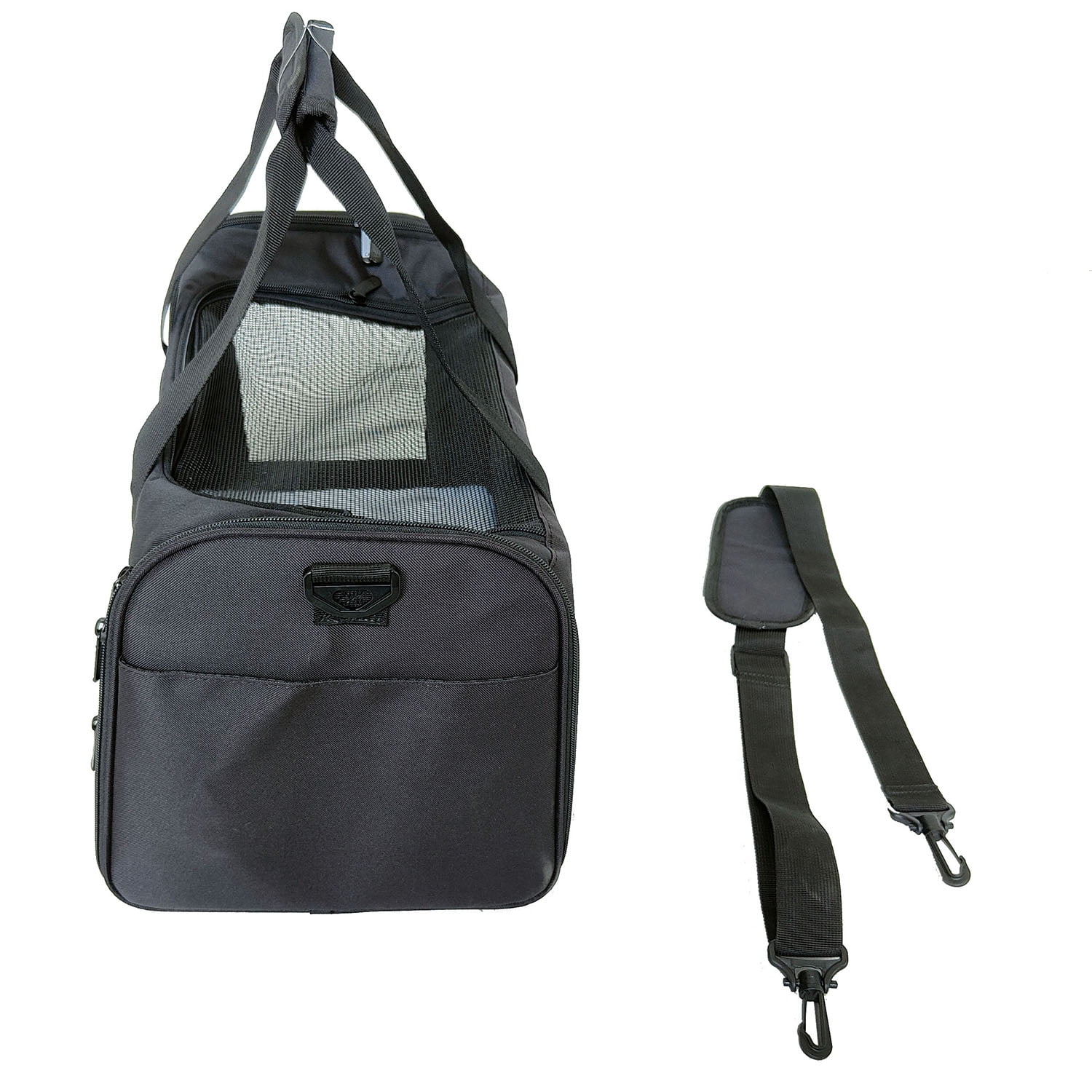 Pefilos 18" TSA Airline Approved Cat Dog Carriers Pet Carrier for Small Medium Cats Dogs Puppies Portable Dog Travel Carrier, Black Pefilos 18" TSA Airline Approved Cat Dog Carriers Pet Carrier for Small Medium Cats Dogs Puppies Portable Dog Travel Carrier, Black