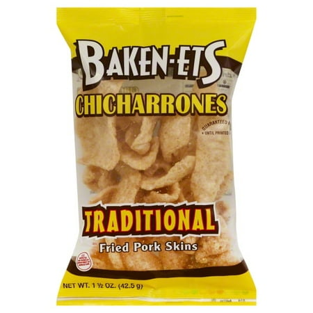 Baken-ets Chicarrones Traditional Fried Pork Skins 1.5 Ounces