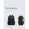 thumbnail image 3 of TIGERNU 29L Travel Laptop Backpack, Water-Resistant Business & Outdoor Bag with Expandable Compartments, Padded Laptop Sleeve, Ergonomic Straps and Luggage Strap for Men & Women, 3 of 7