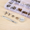 thumbnail image 6 of 120-Pieces Stainless Steel Marine Grade Canvas and Upholstery Boat Cover Snap Button Fastener Kit, 6 of 8