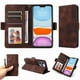 thumbnail image 1 of Funda GANGXUN para iPhone 12 Pro con diseño acolchado elegante, cuero PU, protección total y ajuste preciso, 1 of 5