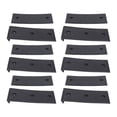thumbnail image 1 of Literas literas slicks, estructura fuerte de 10 piezas corteza litera tobas de remolque negro para cualquier remolque de literas, 1 of 7