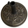 thumbnail image 2 of International Concepts Porte-Parapluie Design Rose en Finition Bronze, 2 of 2