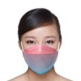 thumbnail image 1 of Máscaras protectoras Color degradado para adultos Máscara facial de 4 capas Máscaras antipolvo, 50 piezas, rosa azul, 11 Afortunado Sencillez, 1 of 2