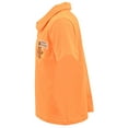thumbnail image 3 of Boys Turkey Gobble Thanksgiving Collared Polo T Shirt (12Y, Orange), 3 of 5