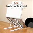 thumbnail image 3 of Amdohai Support Pliable pour Ordinateur Portable Tablette Notebook Bracket à Dix Vitesses Hauteur Réglable Support de Bureau Pliable Refroidissement Blanc, 3 of 7