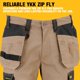 thumbnail image 5 of Pantalones de Trabajo DEWALT Barstow Ajuste Slim Resistentes al Agua Talle 32 Largo 33, 5 of 6