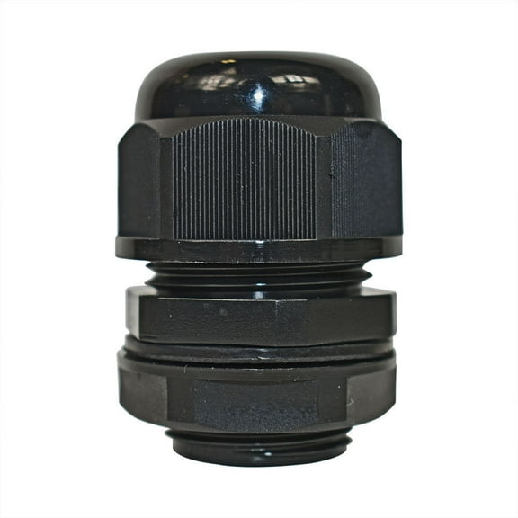 Big Horn 18849 Nylon Cable Gland / Cord Strain Relief Connector - Fits Cable Dia 12-16mm