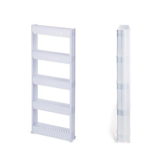 Innovative Living II-284 3 Floor Tier Kitchen Storage - White