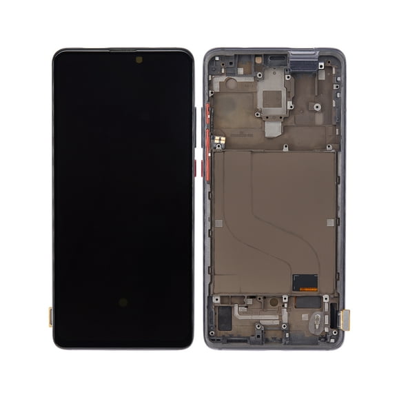 Replacement OLED Assembly With Frame Compatible For Xiaomi Mi 9T / 9T Pro / K20 / K20 Pro (Aftermarket Plus) (Carbon Black)
