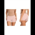 thumbnail image 2 of Pantalones Cortos Deportivos de Yoga de Alta Elasticidad para Mujer - Cintura Alta, Informales, Cómodos y Cómodos Rosa L, 2 of 6