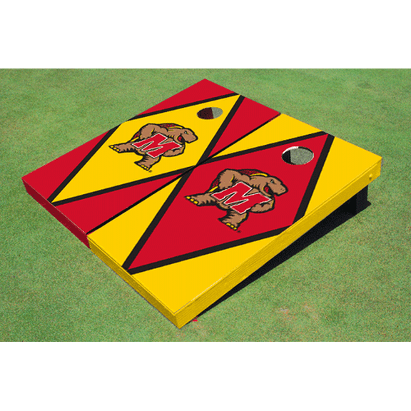 University of Maryland Alternating Diamond Cornhole Boards