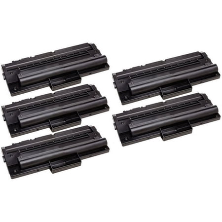 PrinterDash Compatible with Lanier AC-017/LF-120/LF-125M/LF-215M Toner Cartridge (5/PK-3500 Page Yield) (TYPE 1175) (480-0249_5PK)