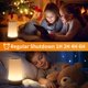 thumbnail image 5 of Lámpara de escritorio recargable USB táctil junto a la cama, luz regulable con control remoto con cambio de color RGB, lámpara portátil para bebé, 5 of 5