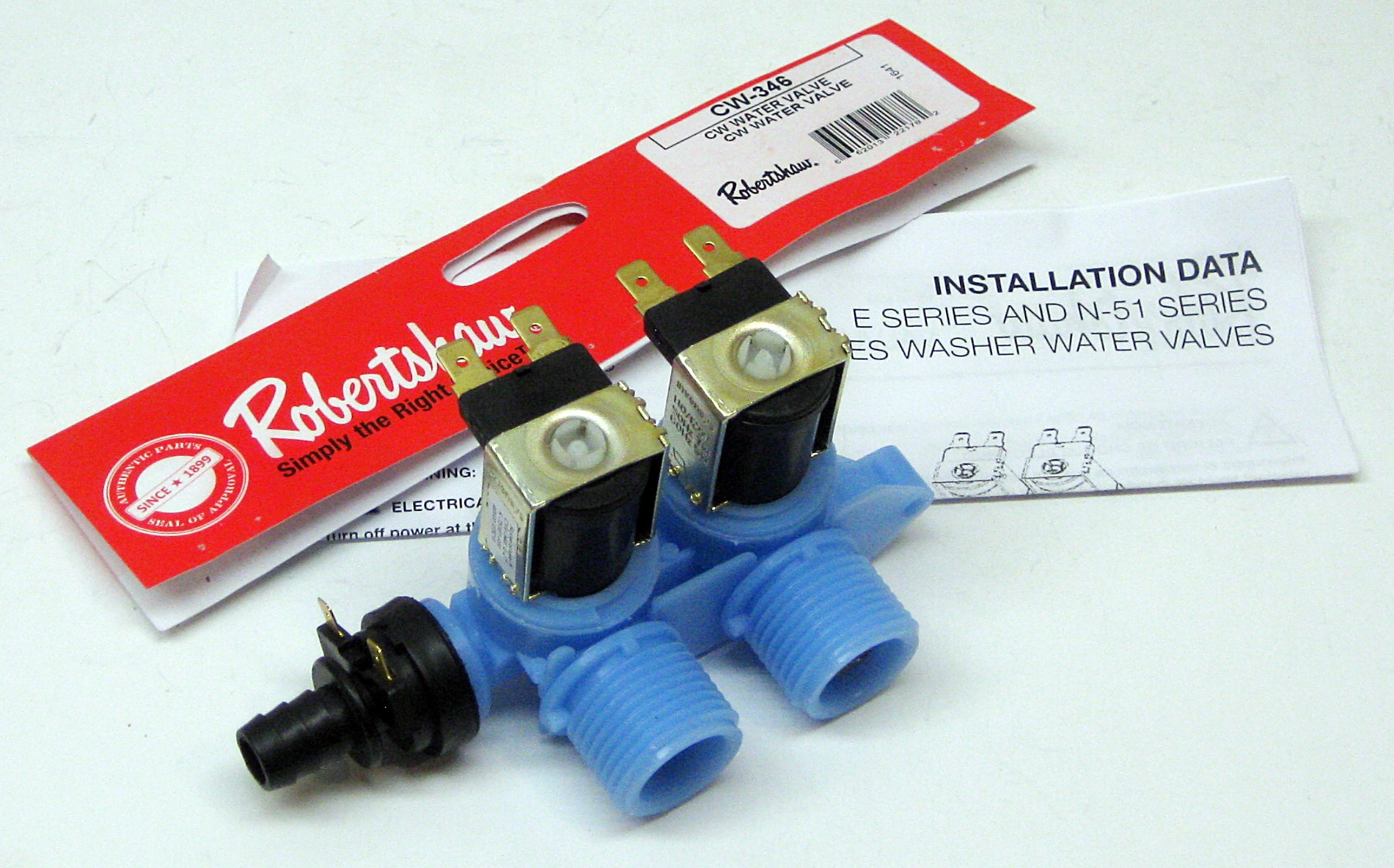 WP3979346 replacement Whirlpool Washing Machine Water Inlet Solenoid