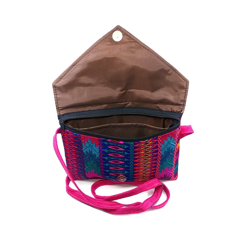 Boho Tribal Pattern Fringe Bag - Bags and Clutches