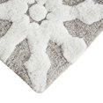 thumbnail image 1 of Casablanca Medallion Cotton Tufted Rug Grey 20x30, 1 of 7