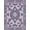 Blue Pink Ivory, Pattern 2, variant on ODIKA Pink Wool Ornate Vintage Vine Interlocking Symmetrical Maximalist Non-Slip Flatwoven for Living Room, Under Sectional, Family