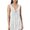 06-White1214, variant on XIAONU Tie Front Mini Dress For Women Sleeveless V Neck Loose Cover Up Casual Beach Dress