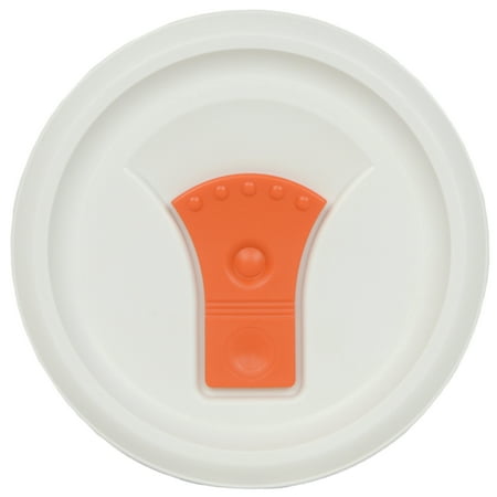 Corningware Replacement Lid FM-22-VPC 20oz Orange and White Round Cover for Corningware F-22 or FM-22 Pop-Ins Soup Mug (Sold Separately)