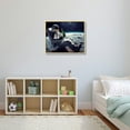 thumbnail image 2 of Shiartex Astronaut Canvas Wall Art Pictures - Spaceman Have A Rest on Moon Wall Decoration for Living Room Outer Space Themed Framed Universe Planet Prints For Nursery Wall Decor 16x12in/20x16in, 2 of 5