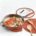 thumbnail image 3 of Tramontina Vue All-in-One Plus Pan, Ceramic Nonstick, 7-Piece Set, 3 of 9