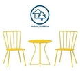 thumbnail image 4 of Novogratz Poolside Gossip Collection 3 Piece Heidi Outdoor Bistro Set, 4 of 9