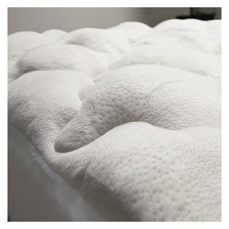 California King Size Rayon from Bamboo Mattress Topper – Thick, Plush, and Cooling Mattress Pad, Machine Washable Mattress Topper for California King Bed