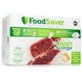 thumbnail image 4 of FoodSaver Vacuum Sealer Roll Combo Pack, 8"x20' (1 Roll) & 11"x16' (4 Rolls) & Quart Bags, 36 Ct, 4 of 6