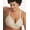 Nude Embellished, variant on Hanes SmoothTec Women's Wireless Bra, ComfortFlex Fit Black Embellished XL
