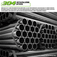 thumbnail image 5 of Magshion 5" Inlet 6" Outlet Stainless Steel 15" Exhaust Muffler Tip Straight-Through Round Diagonal Cut Black Roll Tip, 5 of 10