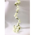 thumbnail image 1 of Artificial flor de cerezo vid plantas colgantes imitación Sakura guirnalda falsa corona de cerezo oriental flor artificial 5.8 pies-blanco- Sailing Electrónica, 1 of 3