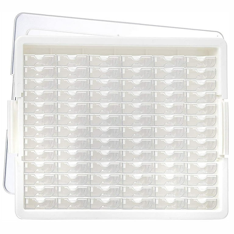 Elizabeth Ward Bead Storage Solutions 82 Piece Craft Supplies Organizer (2  Pack)