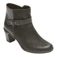 thumbnail image 2 of Rockport Womens Rashel Buckle Leather Heeled Ankle Boots, 2 of 6