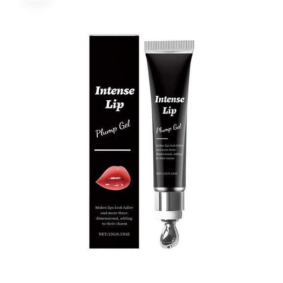 Lip Plumper Hydrator Lip Balm - Instant Volumizing Gloss with Hyaluronic Acid & Anti-Aging Ingredients, High-Shine Moisturizer for Smooth, Plump Lips