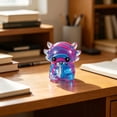 thumbnail image 6 of Axolotl Squishy Stress Relief Ball Slow Rising, Cute Translucent Jelly Gel Animal Sensory Hand Grip Squeeze Relieve Pressure, Portable Desktop Decorative Accent for Adults Home Office, 6 of 6