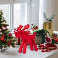 thumbnail image 5 of Gibobby Decoración Escritorio Ornamento 1PC Decoraciones navideñas Ornamento Rojo DIY Cervatillo Ornamento(B), 5 of 5