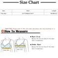 thumbnail image 3 of ATOYSOY Women's 2 Pack Cotton Lined Everyday Bra Padded Camisoles Kids Slim Basic Tank Tops Girls Underwear Push Up Bralette Clearance Breathable Teens Comfort Bra White Free Size, 3 of 3