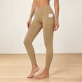 thumbnail image 2 of Dzrciro Yoga Pants Women, High Waist Tummy Control Leggings with Side Pockets, Comfort Fitness Running Workout Pants S-2XL, 2 of 10
