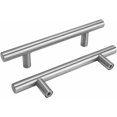 thumbnail image 1 of Juego de 3 manijas para puertas de cocina, manijas para muebles de cocina, manijas para gabinetes de cocina de acero inoxidable para cocina, baño, dormitorio, oficina, distancia central 96 mm, 1 of 5